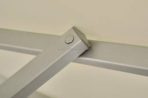 Paraguas de mercado cuadrado comercial de 2x2m, sombrilla impermeable para todo clima, <span class=keywords><strong>Patio</strong></span>, jardín, 6,5 pies con protección UV - Product Image 5