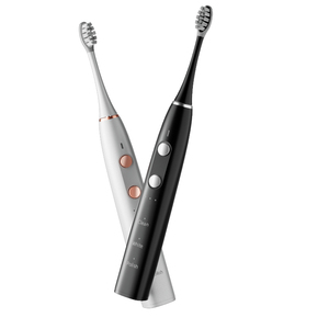 Smart Wireless ricarica due pulsanti automatico elettrico sonico spazzolino da denti con sensore <span class=keywords><strong>di</strong></span> pressione - Product Image 1