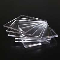 Panneau acrylique transparent sur mesure, plaque acrylique coulée de 10 mm pour affichage