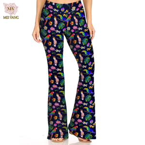 Meiyang Leggings <span class=keywords><strong>de</strong></span> yoga évasés pour femme, taille haute, imprimés personnalisés, effet push-up, extensibles dans les quatre sens, pour le <span class=keywords><strong>sport</strong></span> et la gym - Product Image 6