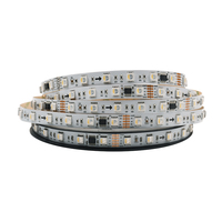 Bande LED à pixels adressables DC 24V DMX512 RGBW SMD5050 60 LED par mètre 10mm IP20 IP65 IP67 pour éclairage architectural et scénique