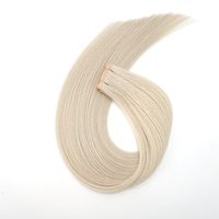 Extensions de cheveux naturels vierges Remy Juancheng Lanxun Invisible Butterfly Weft, cuticules alignées, double trame, mèches naturelles