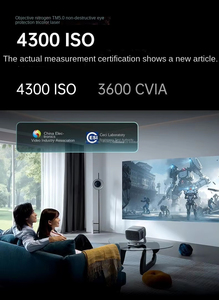 โปรเจคเตอร์เลเซอร์ JMGO N5 Pro 4K ความสว่าง 3600CVIA ลูเมนส์ พร้อม Eye Smart Home สำหรับเล่นเกมและดูหนัง JMGO N5 Pro 4K Ultra HD Projector JMGO - Product Image 2