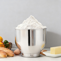 Robot culinaire électrique 1500W, 5L, pour usage domestique, boîtier en plastique sans BPA, avec mixeur et hachoir à viande en option