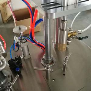 Máquina Semiautomática de Sellado y Llenado de Aerosoles con CO2 de Acero Inoxidable para Llenar Latas de Aerosol - Product Image 6