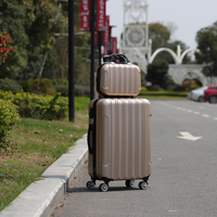 Ensemble de Bagages de Voyage 20, 22, 24, 28 Pouces avec Roues Pivotantes, Valise à Main et Trolley pour Femme
