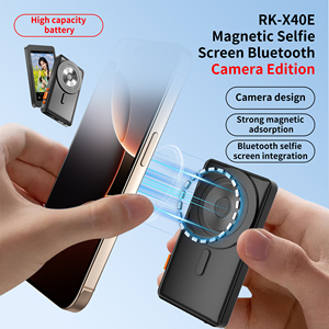 Nouvel écran magnétique RK-X40E pour vlog, moniteur d'écran magnétique, perche à selfie magnétique, batterie haute capacité 1800 mAh, écran pour vlog et selfie - Product Image 5