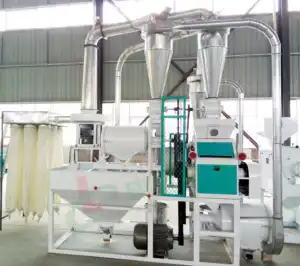 Small Capacity Automatic Wheat Flour Milling Machine 600kg/h Corn Grinding Mill Machine For Maize Meal Prices
