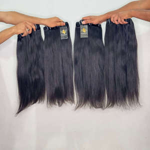 Fournisseurs de cheveux vierges cambodgiens Deepwave en gros, mèches de cheveux alignées avec les cuticules, tissages de cheveux indiens naturels bouclés, fournisseur de cheveux humains bruts - Product Image 1