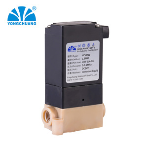 Yongchuang YCVM21 Solenoid Valve 1.6mm Port Dc 24V For Corrosive Liquid Industrial Fluid Control - Product Image 3