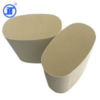 Pièces d'échappement Support de monolithe en nid d'abeille en céramique DOC Substrats de convertisseur catalytique 304.8*304.8mm Catalyseur d'oxydation diesel