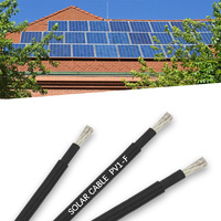 Câble photovoltaïque XLPO isolé en cuivre étamé 35-150 mm² 1000V/1500V, durée de vie 30 ans, pour énergie solaire