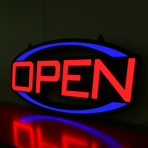 Nhà máy tùy chỉnh mở dấu hiệu cho kinh doanh <span class=keywords><strong>LED</strong></span> hộp đèn treo điều khiển từ xa quảng cáo chiếu sáng Neon Đăng - Product Image 2