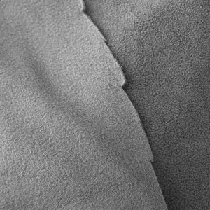 100% <span class=keywords><strong>Polyester</strong></span> dệt kim cực <span class=keywords><strong>Fleece</strong></span> vải giá rẻ Micro hai mặt chải một bên antipiling cho đám cưới phù hợp với hàng may mặc - Product Image 2