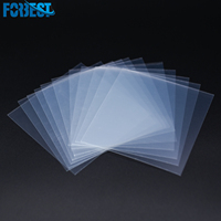 Film PFA personnalisable, feuille de démoulage transparente en fluoropolymère, résistance à la décollement faible et stable pour la production de moulage de résine UV