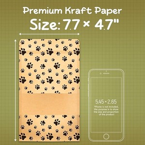 Sacs en papier kraft biodégradables personnalisés de haute qualité, respectueux de l'environnement, anti-odeurs, refermables, friandises <span class=keywords><strong>pour</strong></span> chiens lyophilisées. - Product Image 2