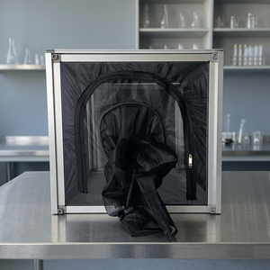 Industrial Design Style 60x60x60cm Flek-AL-NF-MC Lightweight Durable <b>Insect</b> Rearing Cage - Product Image 3