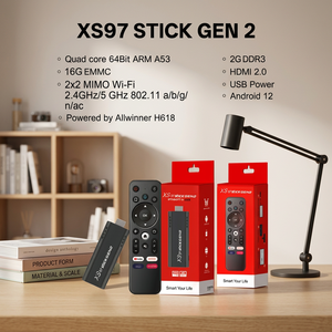 Xs97 Stick GEN2 Premium Android 12 TV Stick 2GB + 16GB 4K Streaming Dongle - Product Image 1