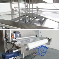 Machine d'emballage VFFS entièrement automatique à 4 voies pour sachets de forme irrégulière de gel liquide sportif, idéale pour les suppléments énergétiques isotoniques