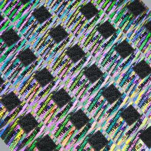 Autocollants holographiques, 1000 pièces en rouleau, étiquettes rondes perforées, points circulaires, effets métalliques brillants arc-en-ciel pour sceller les enveloppes - Product Image 4