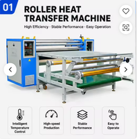 Máquina de sublimación rotativa digital de transferencia de calor de 180 cm (20/170) para prendas de vestir, textiles, telas, camisetas, banderas y alfombrillas de ratón