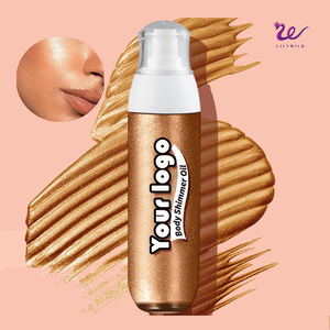 Nuova formulazione Skin-Friendly Shimmer Body <span class=keywords><strong>Spray</strong></span> 7 Shades Shimmer Cream Vegan Shimmering Body Oil - Product Image 2