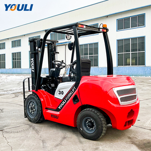 Montacargas Youli de Alto Rendimiento de 3000 kg, Montacargas con Motor Diésel de 1, 2 y 3 Toneladas, Montacargas de Combustible Diésel de 3 Toneladas - Product Image 3