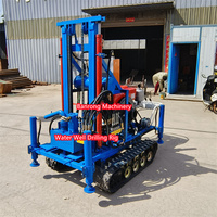 Banrong Double moteur hydraulique contrôle automatique machine de forage de puits d'eau portable plate-forme de forage de trou de forage