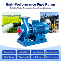 Pompa Air Irigasi Tetes Tekanan Tinggi 7.5 hp Pompa Hisap Ujung untuk Irigasi Pertanian