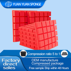 YuanYuan en kaliteli kayıt stüdyosu ses izolasyon odası ses yalıtımı akustik duvar paneli akustik köpük - Product Image 2