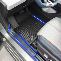 Tapis de sol de voiture en TPE durable antidérapant toutes saisons personnalisés par l'usine Kqd, adaptés à Byd Yuan Plus