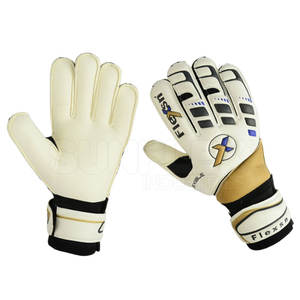 Gants de gardien de but en cuir de qualité supérieure de haute qualité vêtements pour jeunes avec de nouveaux gants de gardien de but Design - Product Image 1