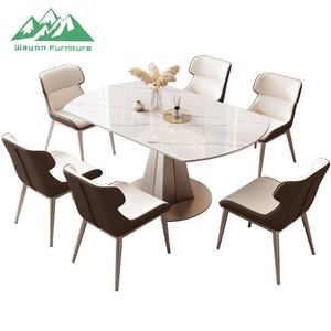 Ensemble de meubles de cuisine de style nordique Wayon, <span class=keywords><strong>table</strong></span> <span class=keywords><strong>à</strong></span> <span class=keywords><strong>manger</strong></span> transformable réglable pour appartement, hôtel - Product Image 3