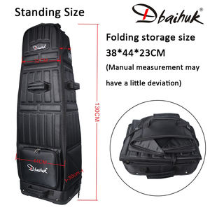 <span class=keywords><strong>Sac</strong></span> <span class=keywords><strong>de</strong></span> <span class=keywords><strong>voyage</strong></span> <span class=keywords><strong>de</strong></span> <span class=keywords><strong>golf</strong></span> pliable en nylon DBAIHUK, personnalisé, épaissi, durable, pour utilisation en <span class=keywords><strong>avion</strong></span> avec roulettes, couleur et logo personnalisés - Product Image 2