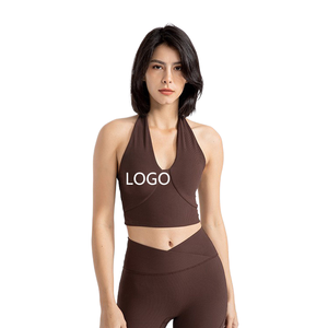 Soutien-gorge de sport pour femme, à absorption des chocs, pour la course, le fitness et le yoga, avec bretelles croisées et maintien renforcé - Vente flash - Product Image 1