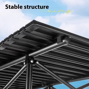 <span class=keywords><strong>Mesa</strong></span> <span class=keywords><strong>plegable</strong></span> portátil de estilo moderno para acampar al aire libre, <span class=keywords><strong>mesa</strong></span> portátil para picnic, barbacoa, <span class=keywords><strong>mesa</strong></span> de almacenamiento, Panel de diseño moderno fabricado - Product Image 3
