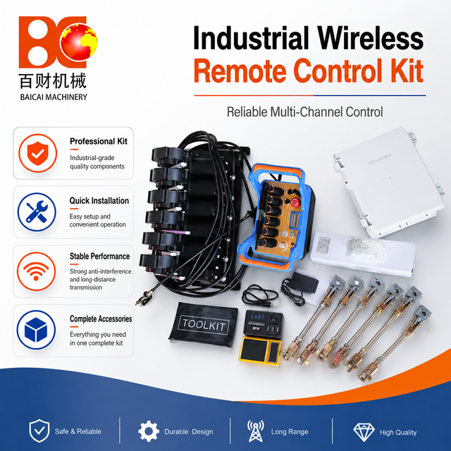 Truck Mounted Crane Wireless Proportional Remote Control Kit with 6-Motor Control