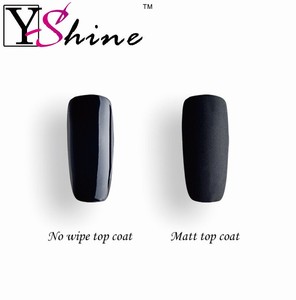 Suministros profesionales para uñas, artículos de marca privada, Gel Uv de cristal, sin toallitas, capa superior brillante de goma, capa superior mate para uñas - Product Image 2
