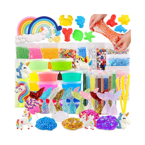 Hot Selling Educational <b>Crystal</b> Slime Making <b>Kit</b> Charms Glitter Accessories Toy Clear Slime <b>Kit</b> Product - Product Image 2