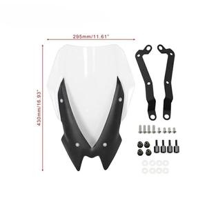Nuevos accesorios de motocicleta para <span class=keywords><strong>Kawasaki</strong></span> Z900/Z650 20-24 años Espejo de parabrisas, cubierta de guía de parabrisas - Product Image 5