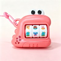 Porte-clés anti-stress mignon en forme de crocodile à roulettes, pendentif rotatif de dessin animé, jouet portable pour soulager le stress, vente en gros