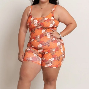 Maillot de bain professionnel de créateur, imprimé hawaïen, maillot de bain de haute qualité en nylon recyclé, combinaison une pièce - Product Image 4