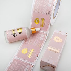 Etiquetas de Péptidos para Viales de 5ml y 10ml, Impresión de Alta Calidad, Personalizadas, Bajo MOQ, UV Localizado, Marca Privada, Etiquetas en Rollo para Empaque de Viales de Péptidos - Product Image 3