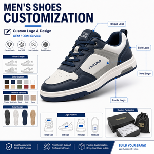 Zapatos de Cordones de Diseño Moderno para Hombre, Zapatillas Deportivas de Plataforma de Alta Calidad para Correr y el Tiempo Libre - Product Image 5