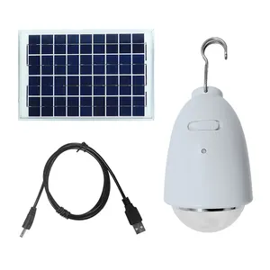 Heißeste Camping tragbare Outdoor-Solar lampe Solar wiederauf ladbare Lampe mit austauschbarer Batterie Solar Garden for Home
