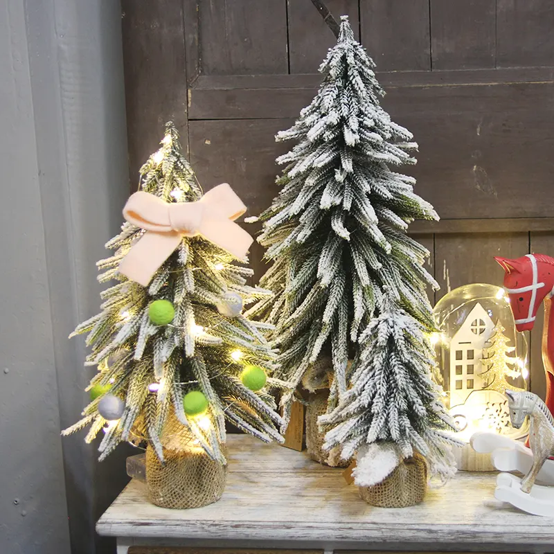 Hazlo tú mismo Navidad Fiesta/Boda/Home Decor Vacaciones Festival simular Mini árbol de Navidad 