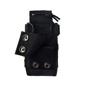 वॉकी टॉकी धारक नायलॉन होल्स्टर पैक, एडजस्टेबल कंधे स्ट्रैप हार्नेस केस के लिए एडजस्टेबल कंधे स्ट्रैप हार्नेस केस दो तरह से रेडियो। - Product Image 4
