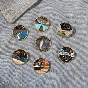Wholesale Cartoon <b>Badge</b> <b>Pins</b> Anime Metal Logo Stainless Steel Zinc Alloy Soft Hard Enamel Lapel <b>Pin</b> Custom - Product Image 1