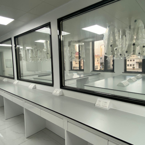 Muebles químicos, bancos y gabinetes superiores de laboratorio, gabinete de almacenamiento de productos químicos, banco de trabajo de pared lateral para empresa farmacéutica - Product Image 1