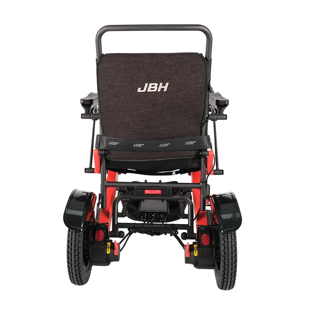china Schlussverkauf JBH Karbonfaser leichter faltbarer elektrischer Rollstuhl